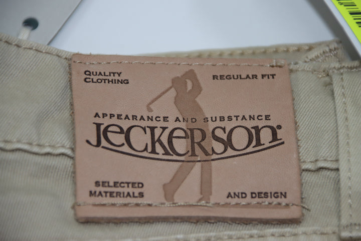 Jeckerson Pantalone Beige W26 Donna Deadstock w/Tags