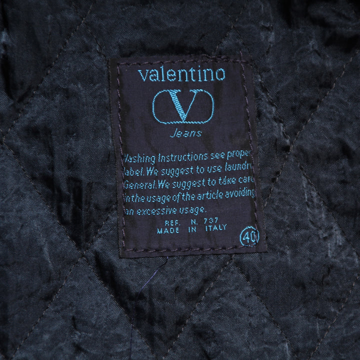 Valentino Jeans Versity Jacket Rossa Taglia 40 Uomo