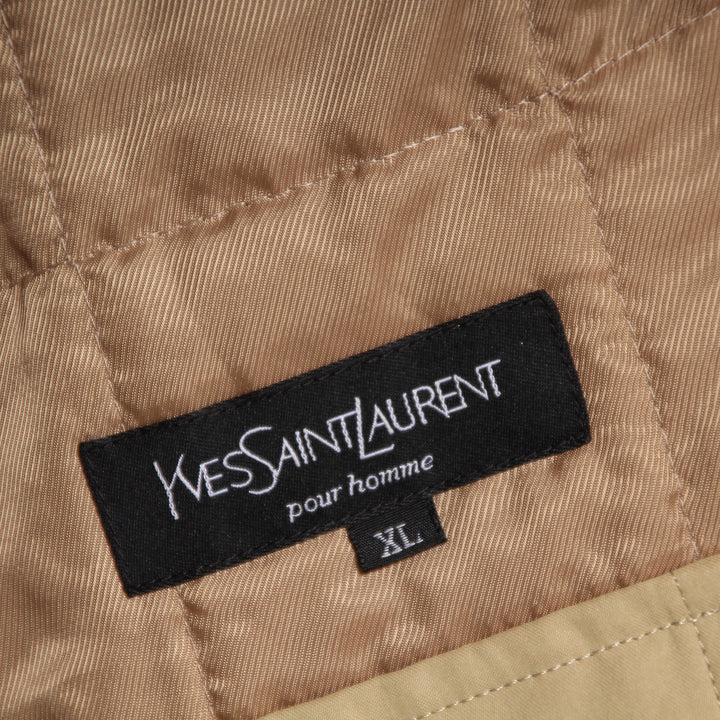 Yves Saint Laurent Trench Beige Taglia XL Uomo