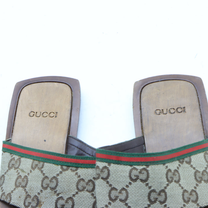 Gucci Infradito Marrone Eu 38 Donna