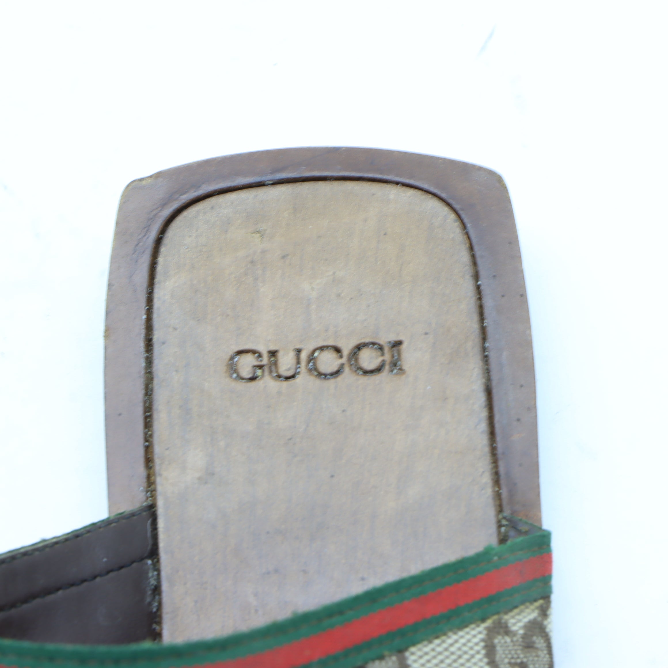 Gucci Infradito Marrone Eu 38 Donna Vintage Clothing Shop