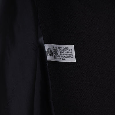 Aquascutum Giacca Doppio Petto Nero Taglia 10 Donna