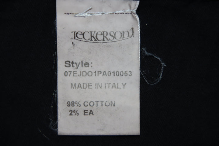 Jeckerson Pantalone Nero W31 Donna Deadstock w/Tags