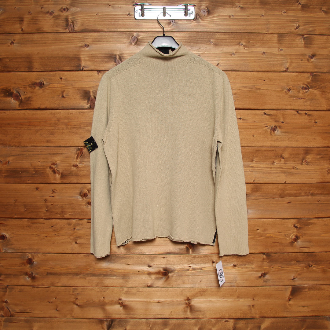 Stone Island Maglione Beige Taglia L Uomo