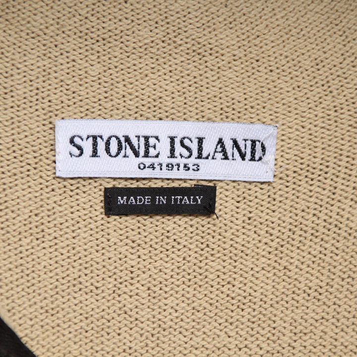 Stone Island Maglione Beige Taglia L Uomo