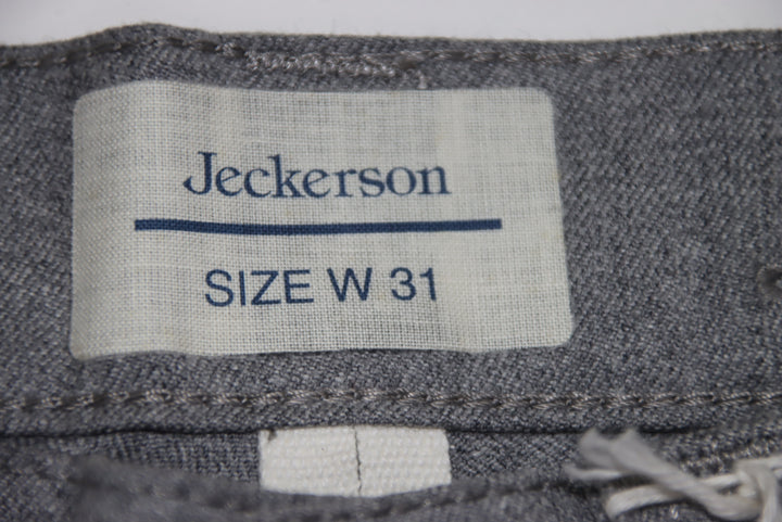 Jeckerson Pantalone Grigio W31 Unisex Deadstock W/Tags