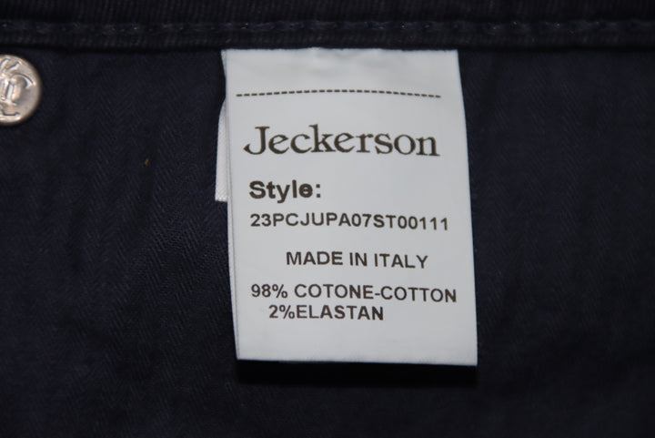 Jeckerson Pantalone Blu W31 Unisex Deadstock W/Tags