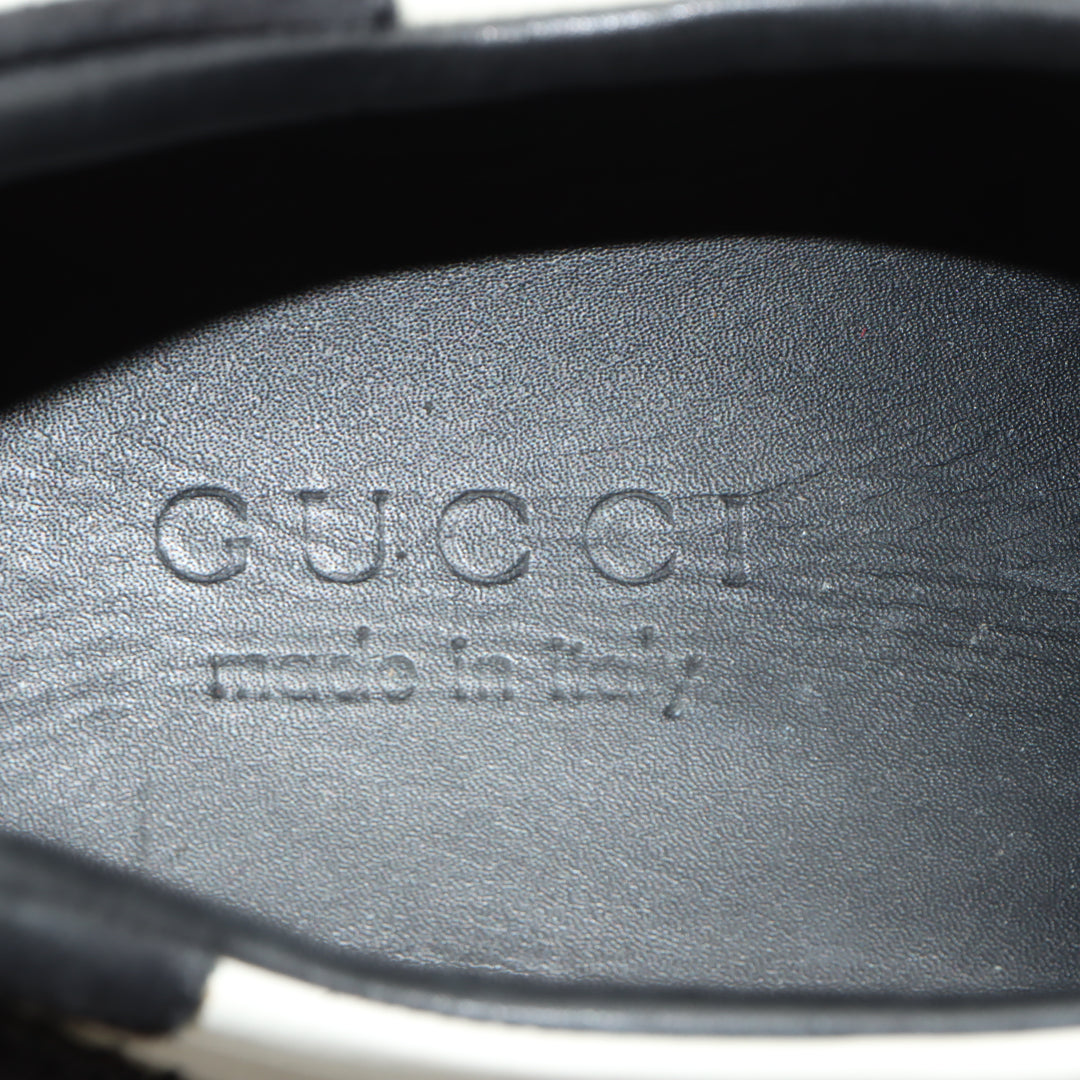 Gucci Sneakers Bianco e Nero Eu 41.5 Uomo