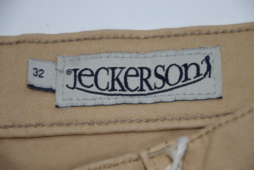 Jeckerson Pantalone Beige W32 Donna Deadstock W/Tags