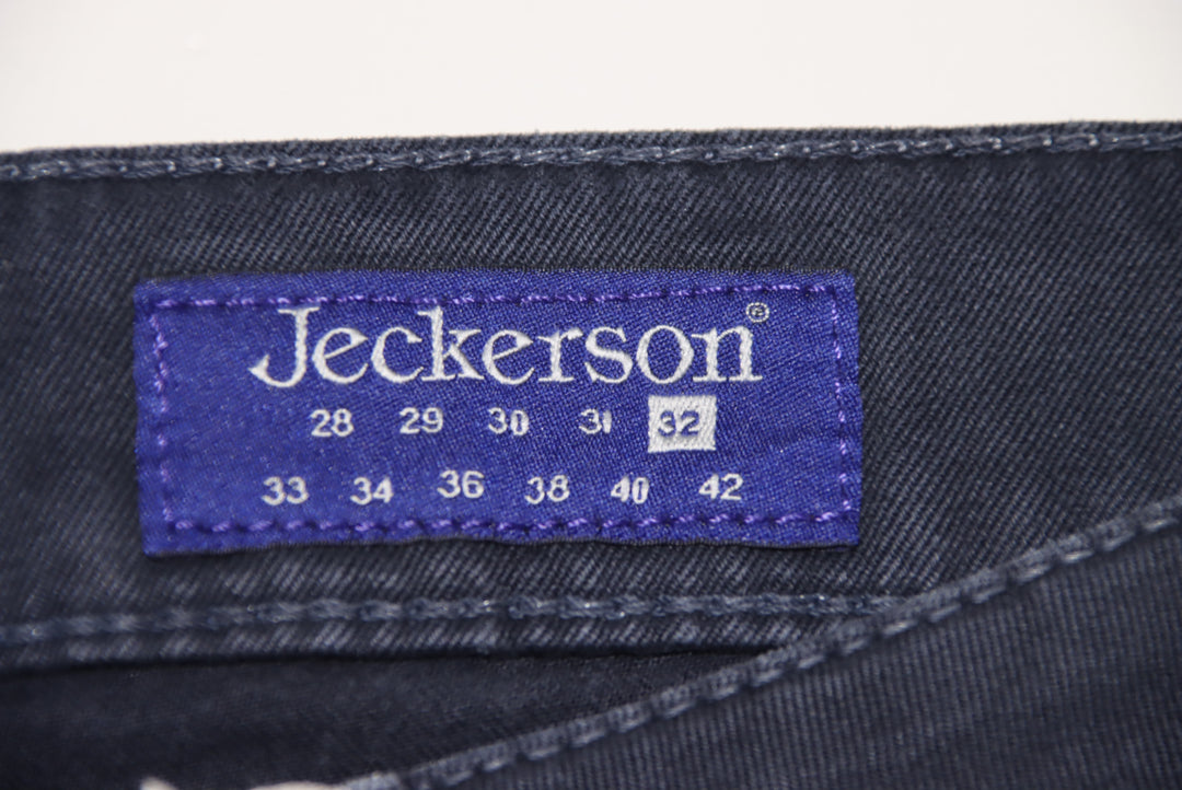 Jeckerson Pantalone Slim Fit Blu W32 Donna Deadstock W/Tags