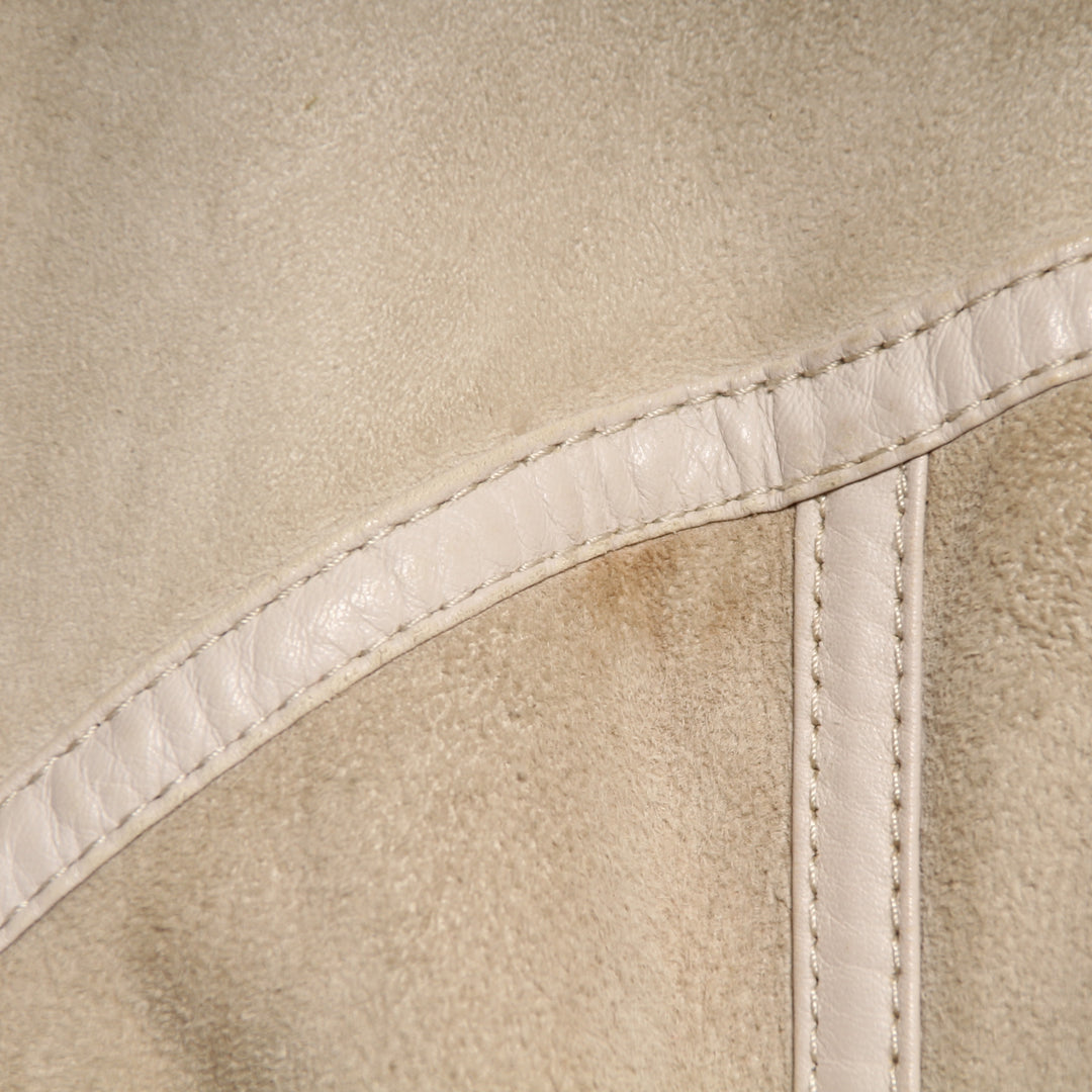 Original Shearling Montone Beige Taglia 46 Donna