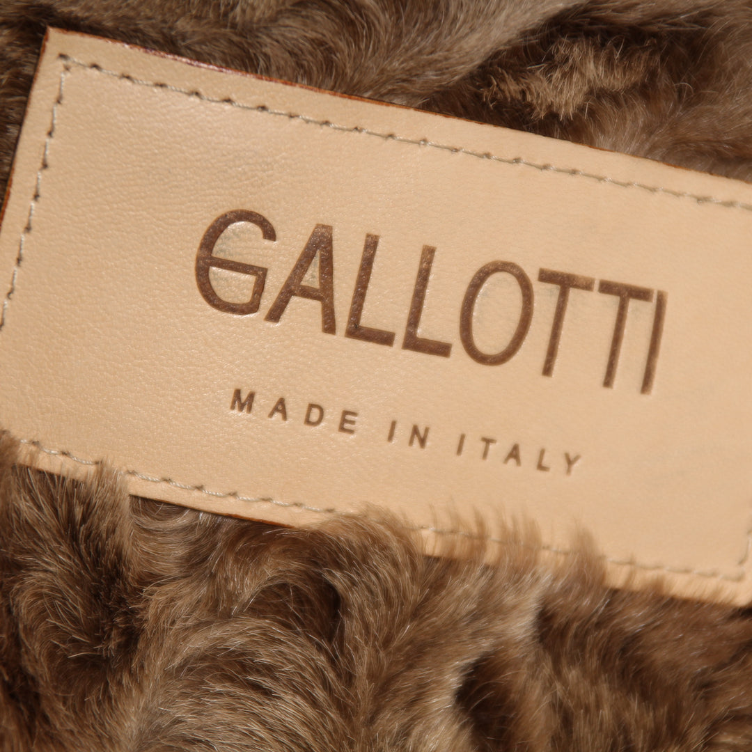 Gallotti Montone Beige Taglia 42 Donna