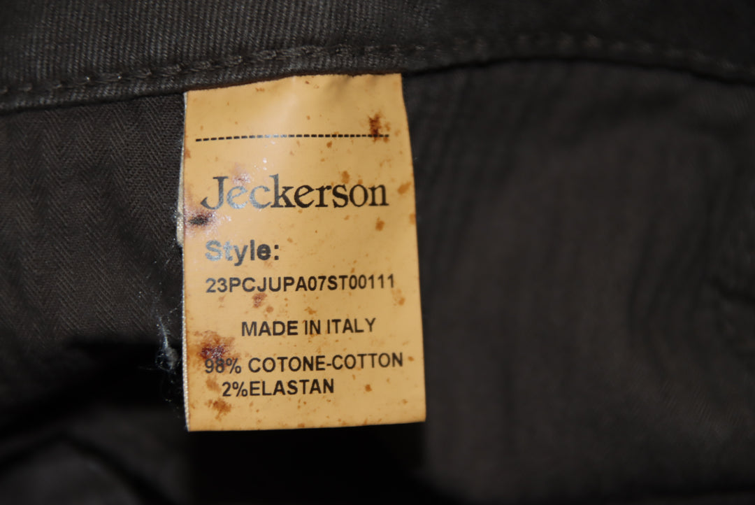 Jeckerson Pantalone Slim Fit Marrone W36 Uomo Deadstock W/Tags