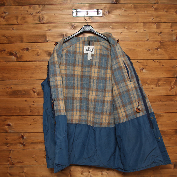 Woolrich Parka Blu Taglia XL Unisex Made in USA