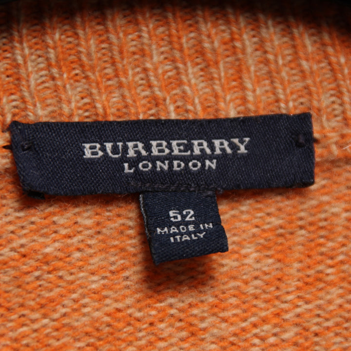 Burberry Maglione Arancione Taglia 52 Uomo