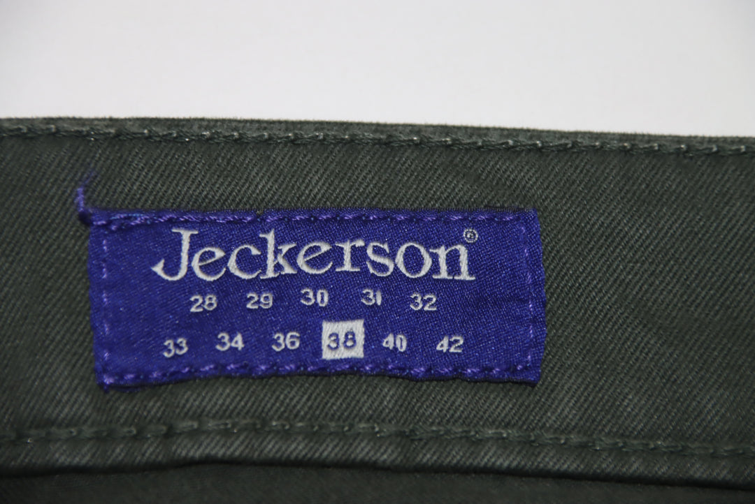 Jeckerson Pantalone Verde Scuro W38 Uomo Deadstock W/Tags