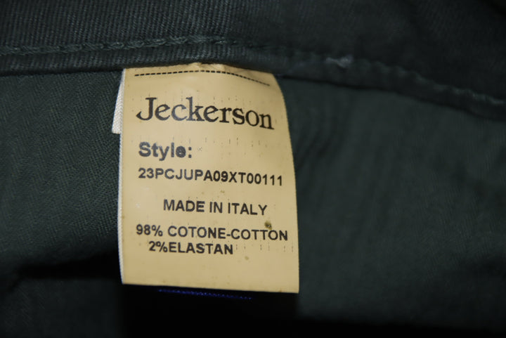 Jeckerson Pantalone Verde Scuro W38 Uomo Deadstock W/Tags