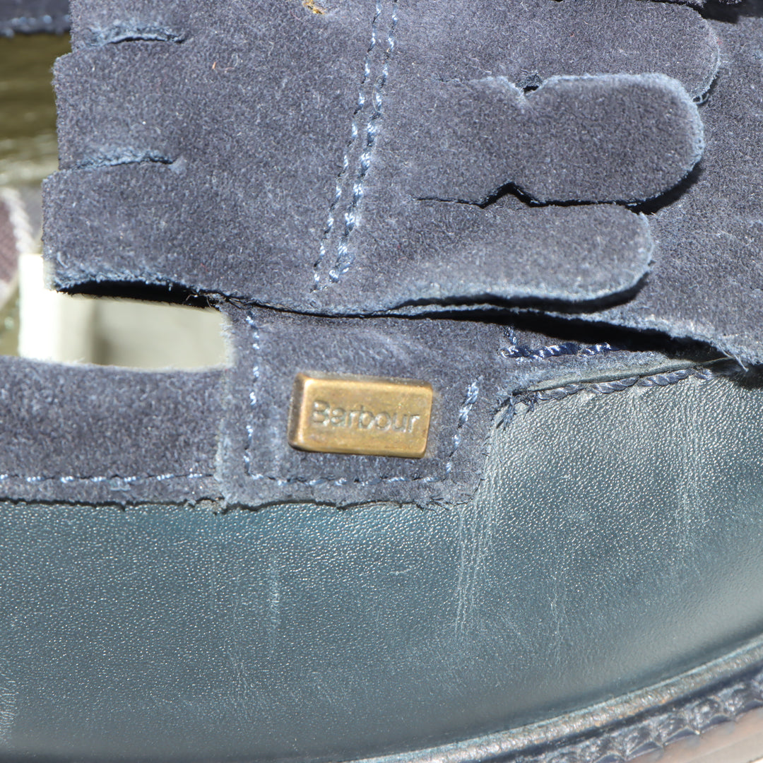 Barbour Mocassino Blu Eu 39 Donna