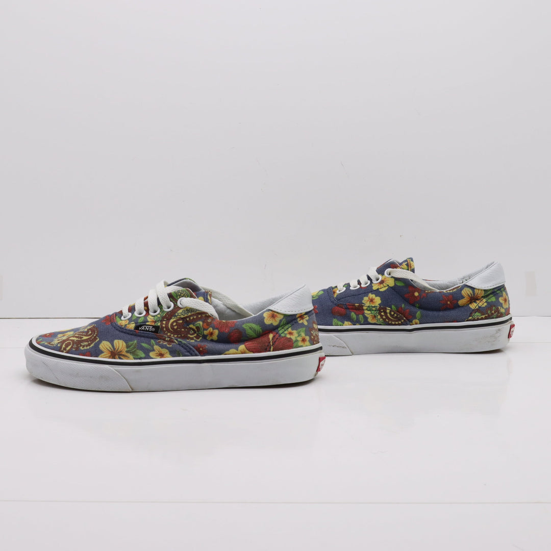 Vans Era Basse Blu a Fiori Eur 38.5 Unisex