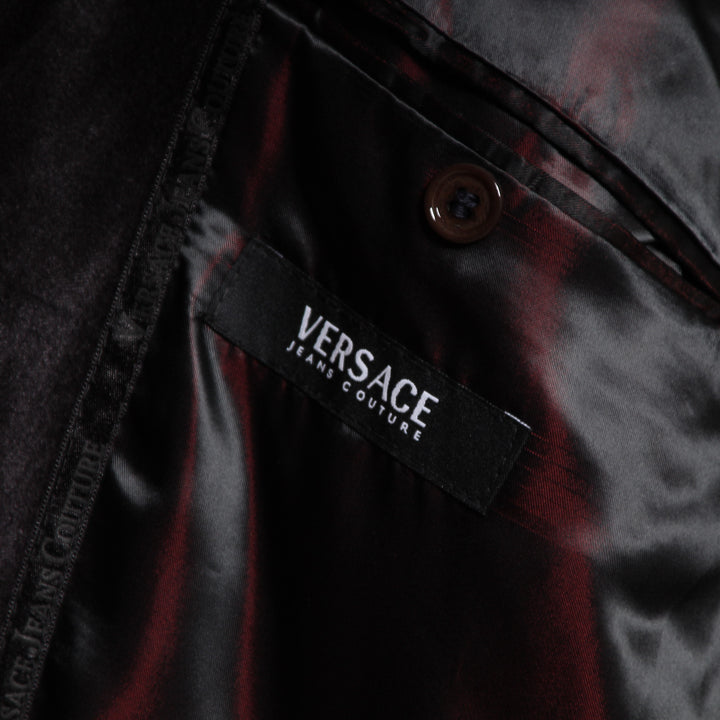 Versace Jeans Couture Giacca Vintage Nero Taglia 54 Uomo