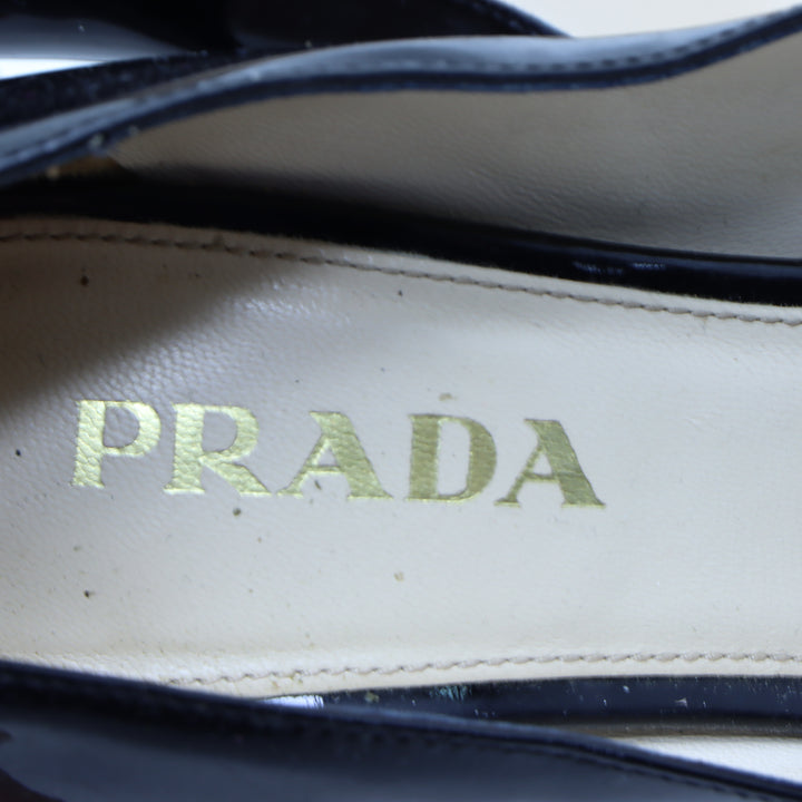 Prada Décolleté Nero Eu 35.5 Donna