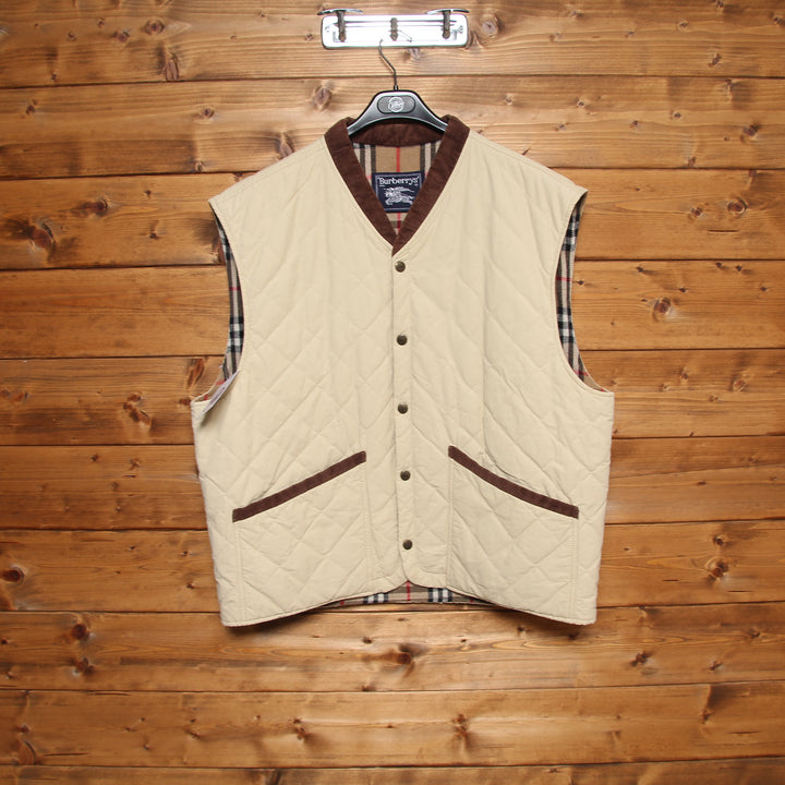 Burberrys Gilet Beige Taglia 42.5 Unisex