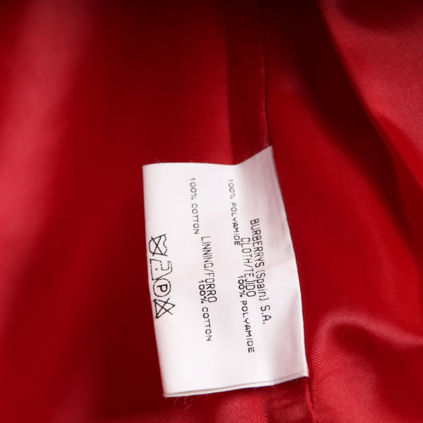 Burberrys Gilet Rosso Taglia 33 Donna