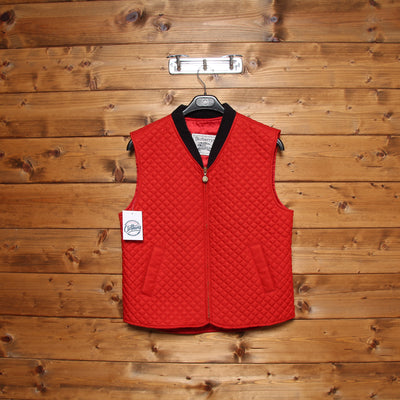 Burberrys Gilet Rosso Taglia 33 Donna