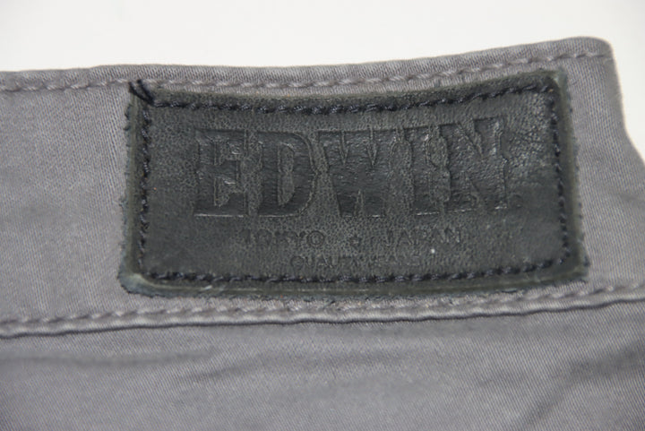 Edwin W Angel Jeans Vintage Grigio Taglia W27 L32 Donna