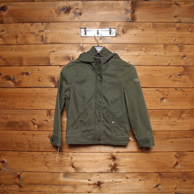 Abercrombie & Fitch Giacca Verde Taglia L Bambino