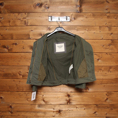Abercrombie & Fitch Giacca Verde Taglia L Bambino