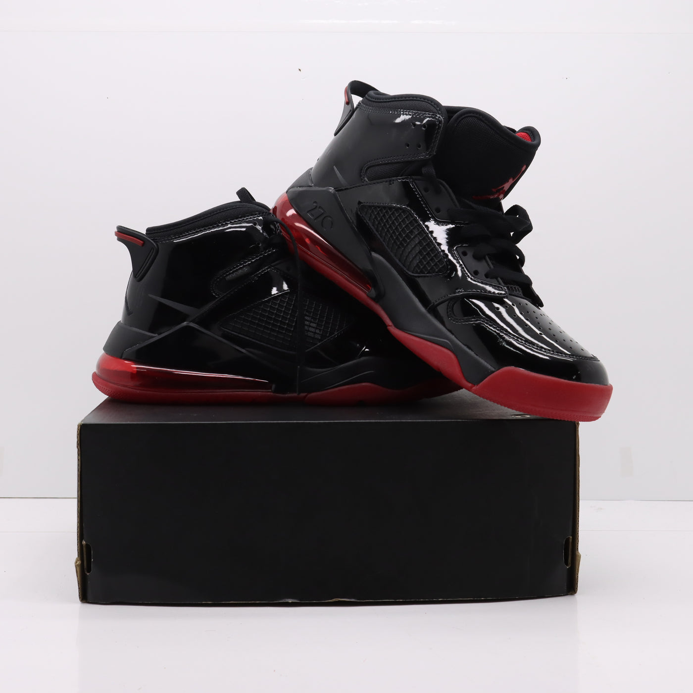 Jordan rosse e nere alte Clearance