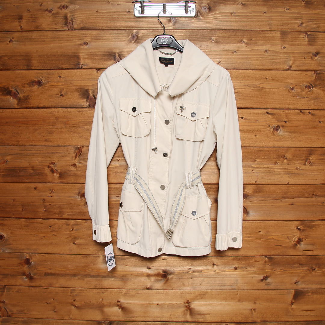 Luisa Spagnoli Giacca Beige Taglia 46 Donna – Vintage Clothing Shop