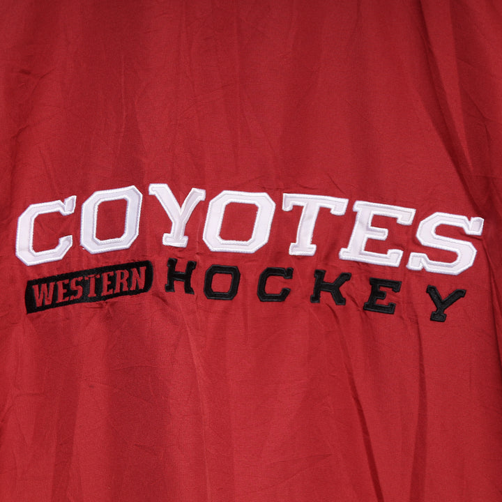 Reebok NHL Coyotes Hockey Giacca a Vento Rosso Taglia L Uomo