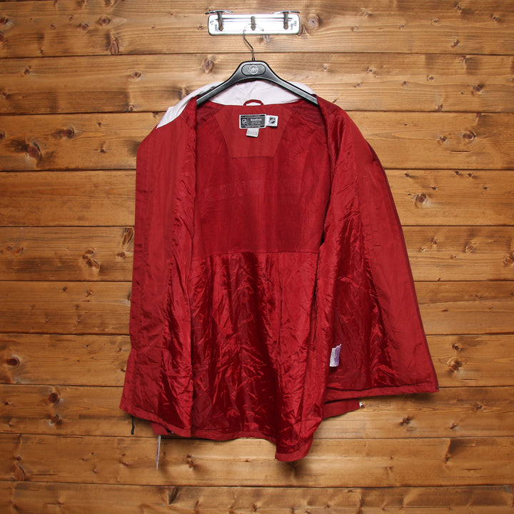 Reebok NHL Coyotes Hockey Giacca a Vento Rosso Taglia L Uomo