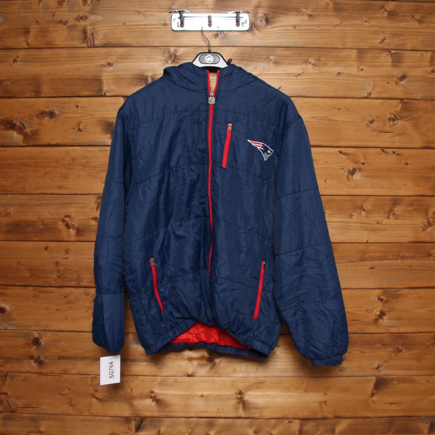 NFL Pro Line Giacca Piumino Vintage Blu Taglia M Uomo