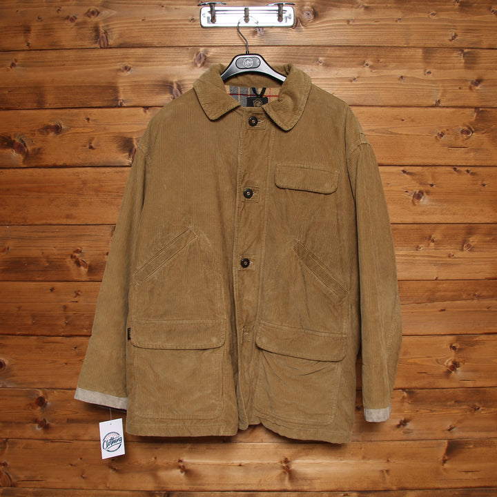 Fay Giacca Beige a Coste Taglia L Uomo