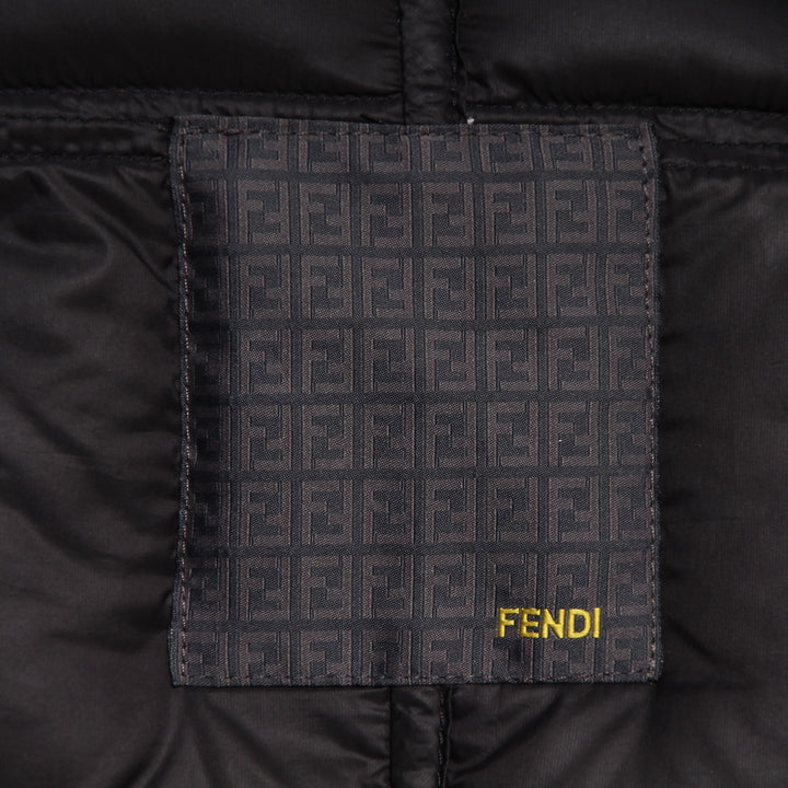 Fendi Giubbotto Blu Taglia 48 Donna