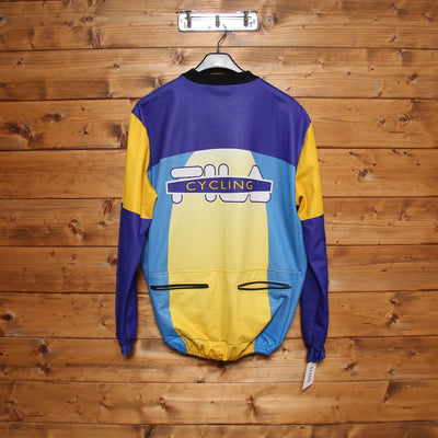 Fila Ciclismo Giacca Giallo, Viola e Azzurro Taglia XL Unisex