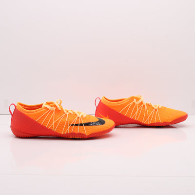 Nike Free Cross bionic Running Basse Arancione Eur 38.5 Unisex