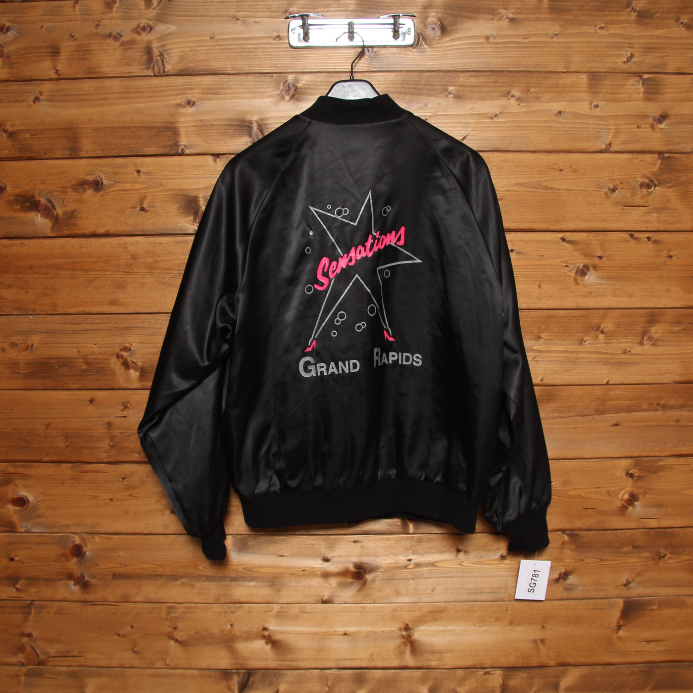 West Ark Giacca Bomber Nero Taglia L Donna Made in USA