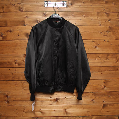 West Ark Giacca Bomber Nero Taglia L Donna Made in USA