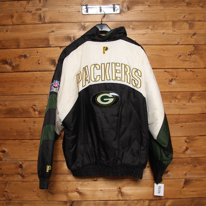Pro Player NFL Green Bay Packers Giacca Verde Taglia XXL Uomo Made in Korea
