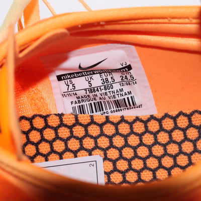 Nike Free Cross bionic Running Basse Arancione Eur 38.5 Unisex