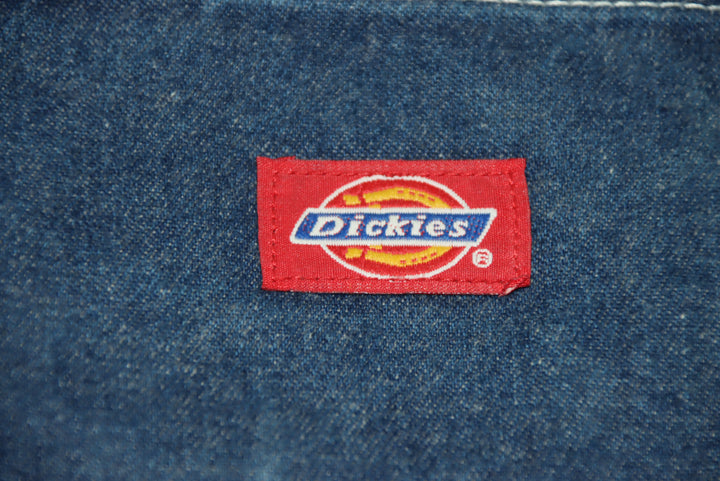 Dickies Work Cargo Jeans Vintage Denim Taglia W26 L30 Donna