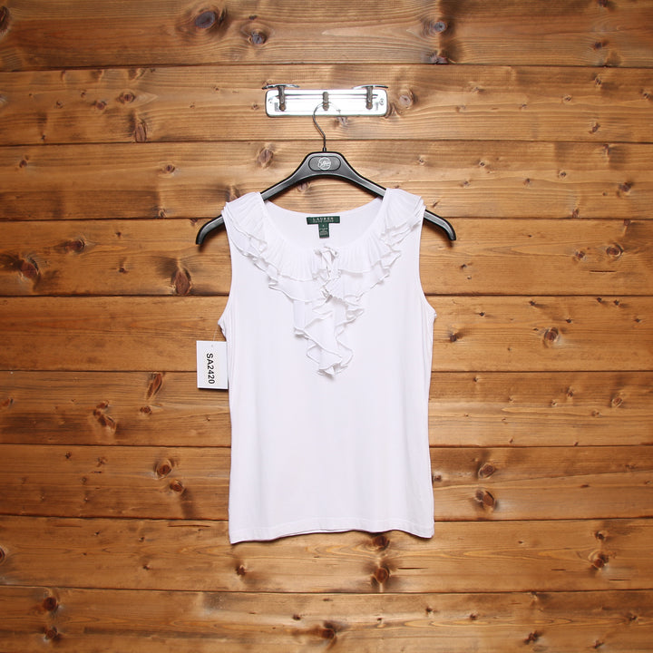 Ralph Lauren Maglia Bianco Taglia S Donna