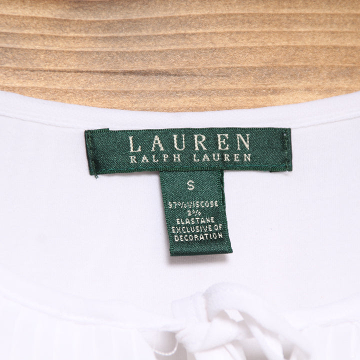 Ralph Lauren Maglia Bianco Taglia S Donna