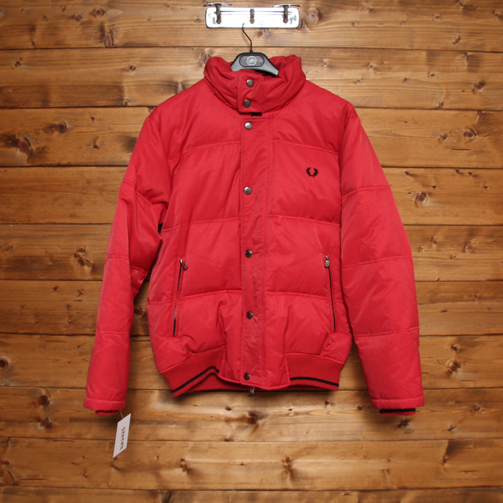 Fred Perry Giacca Rosso Taglia M Unisex