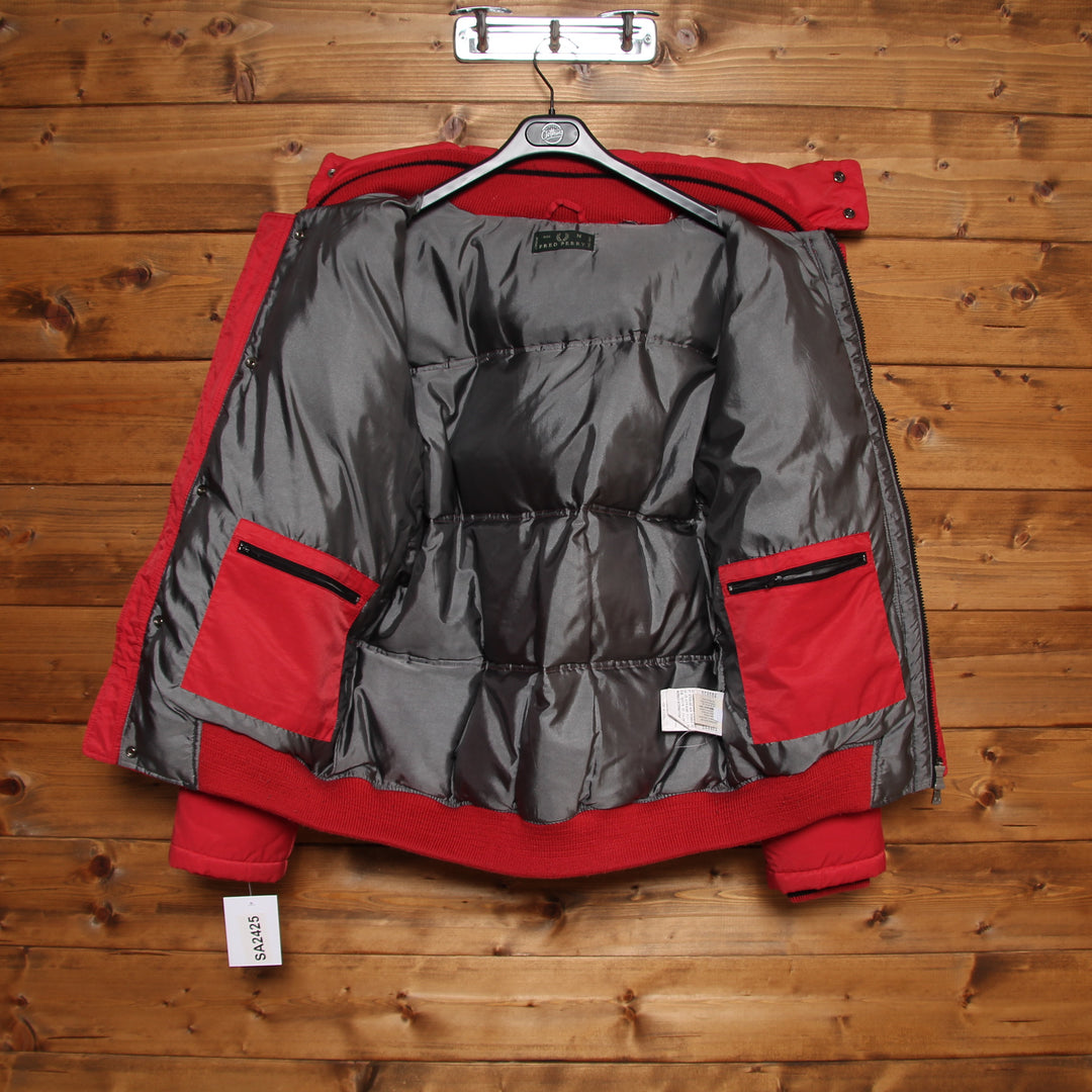 Fred Perry Giacca Rosso Taglia M Unisex