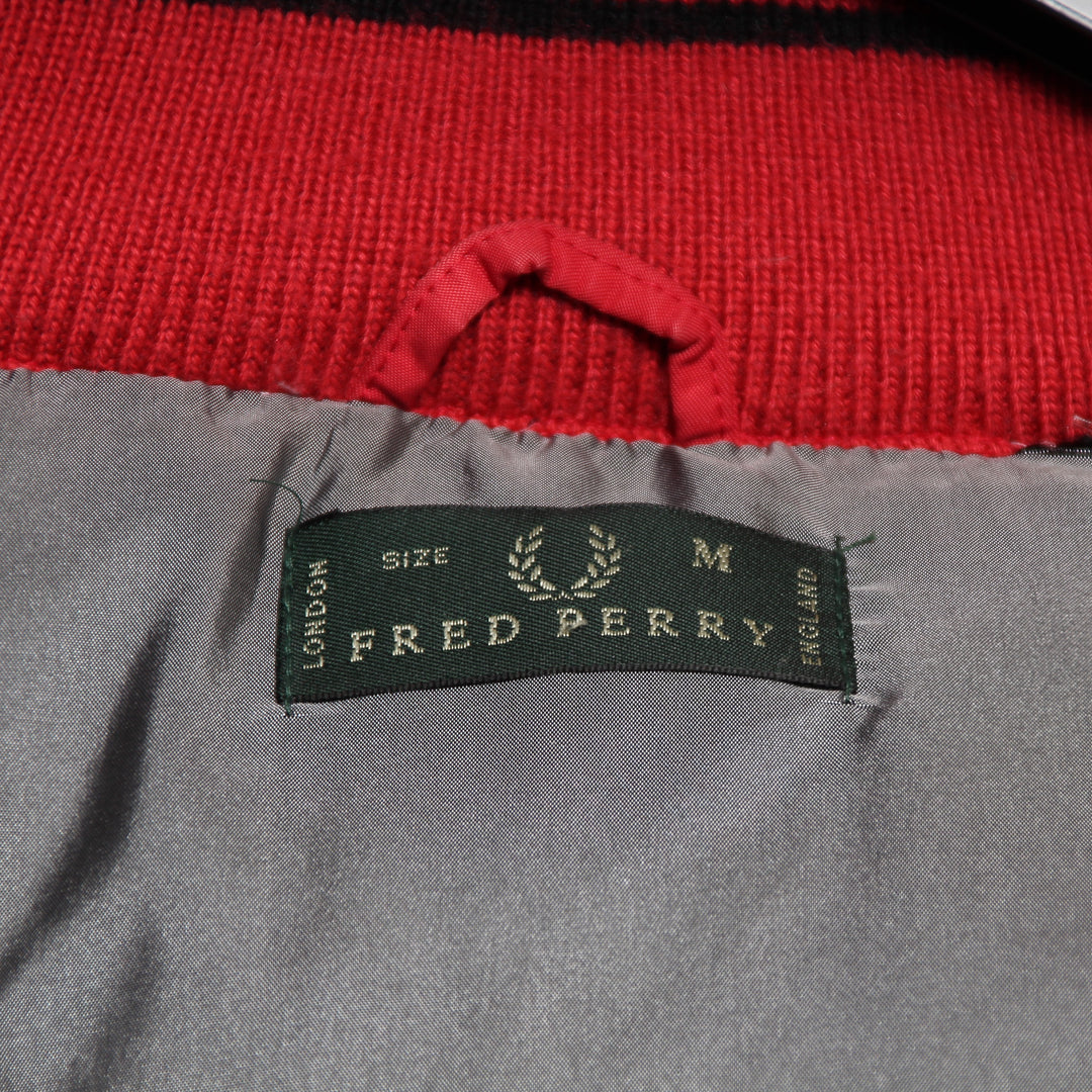 Fred Perry Giacca Rosso Taglia M Unisex